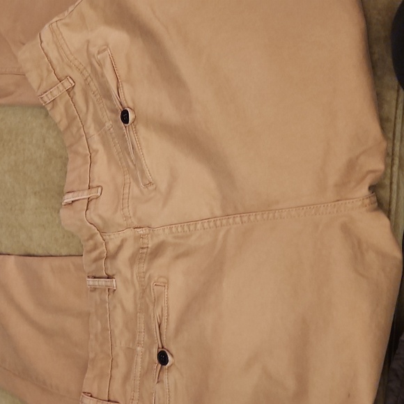 Matchstick matchstickPants Mens 38x30 Khaki Argus Business Trousers Golf - Picture 6 of 8